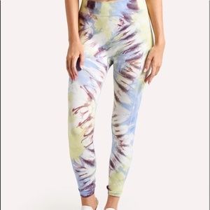 EUC Tory Sport Seamless Tie-Dye Leggings
